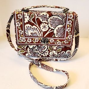 Vera Bradley Julia Slate Blooms fall purse handbag